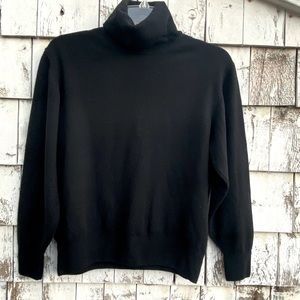 Saks Fifth Avenue 100% Wool Turtleneck Sweater - image 1